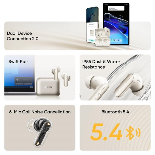 realme Buds Air7 with 52dB ANC - Image 8