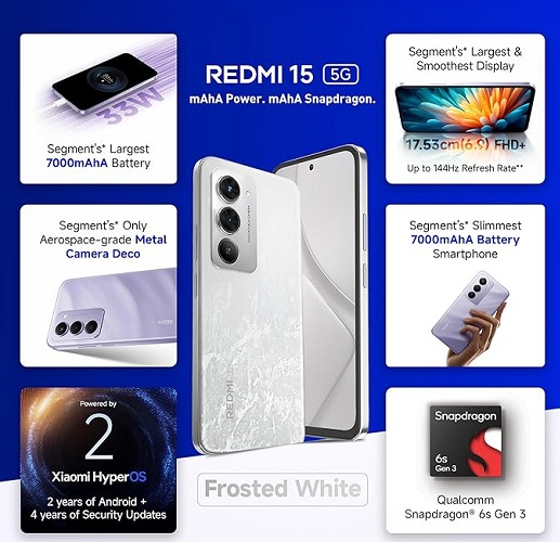 REDMI 15 5G (128 GB) (8 GB RAM) - Image 11